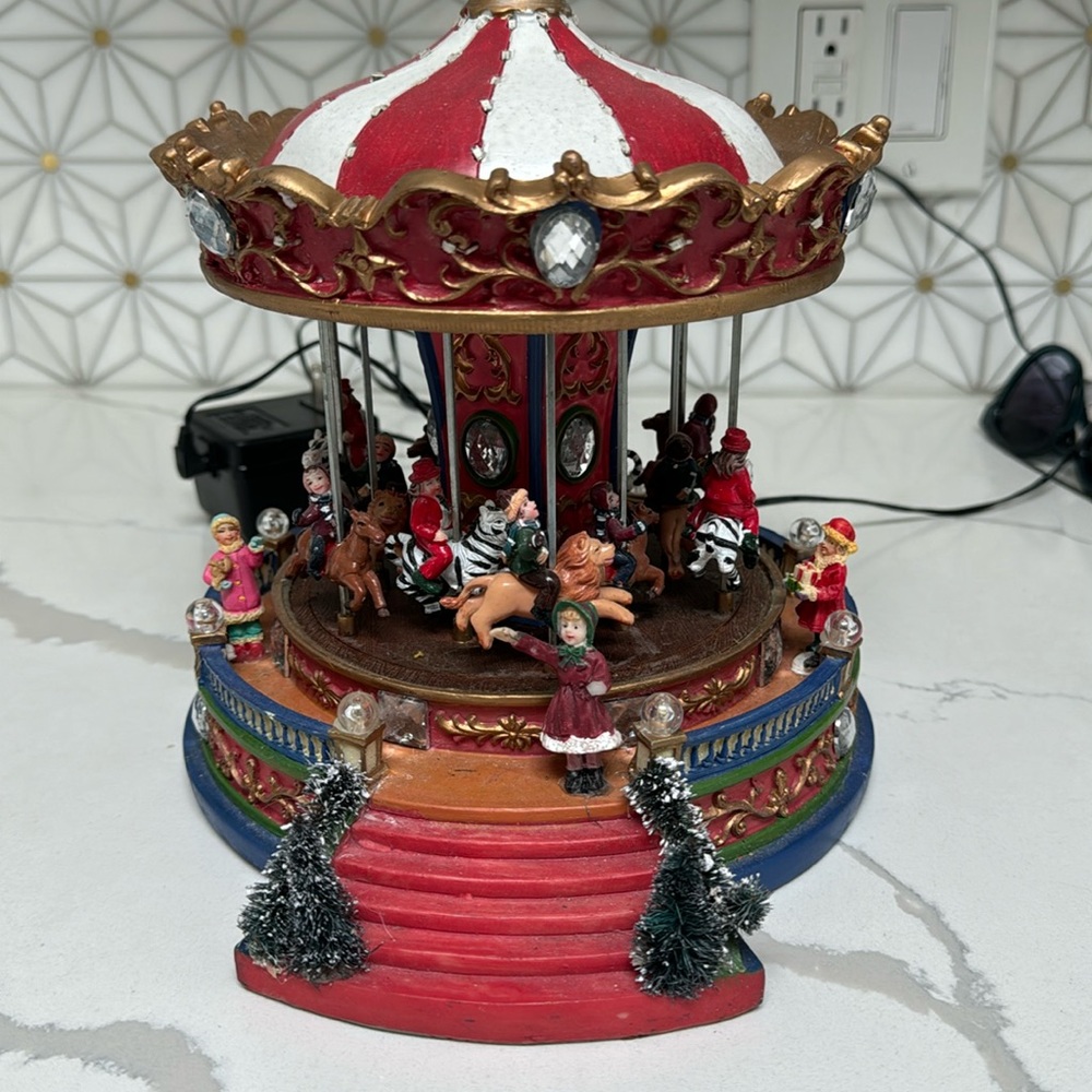 Lord and Taylor Christmas carousel